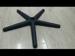 Standard-Design-Büro-Stuhl Drehbasis mit 360-Grad-Rotation Schwarz, weißer Nylon-Fünf-Sterne-Füße