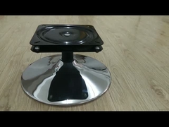 Bar-Stuhl-Zubehör, Chromsofa-Stuhl Festplattenbasis Drehung und automatische Rückkehr Funktion