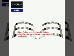 Helle Farbe und leichtes Gewicht 0,6 kg/Paar für Barbierstuhl