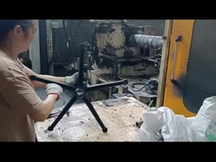 Bequemer Bürostuhl Drehboden Nylon mit Lendenunterstützung Höhenanpassung