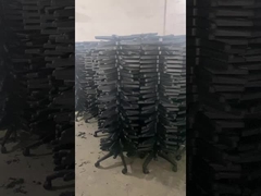 Kunststoff-Fünf-Sterne-Fuß für Bürostuhl Drehbank Bürostuhl Kunststoff-Rückenlehne Zubehör