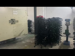 Hochwertige 700mm Silber Nylon Bürostuhl Basis mit Lendenunterstützung und Rollen