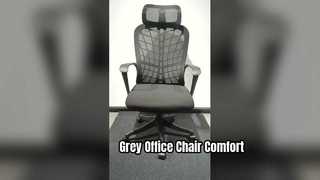 Schwarzer Bürodrehstuhl Comfort