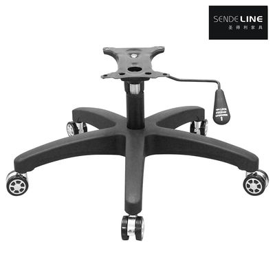 300 Pfund Gewichtskapazität Bürostuhl Drehboden Nylon 5 Sterne Fuß Stuhl Beine