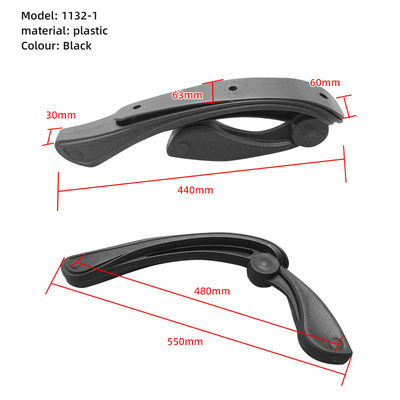 Guter Preis Rückziehbare Armlehne aus Nylon-Kunststoff, Liegefunktion, Armlehne Bürostuhlzubehör Online