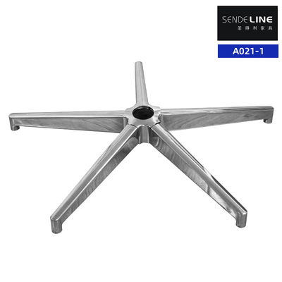 Guter Preis Elektroplattierte Fünf-Sterne-Fuß-Büro-Verstellbarer Stuhl-Basis Drehtür-Zubehör Online