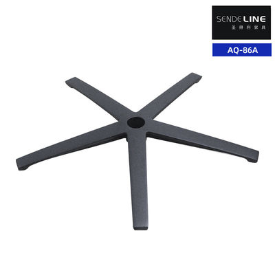 Guter Preis Aluminium Drehstuhl Metallbasis mit Rädern Fünf-Sterne-Sesselbeine Online