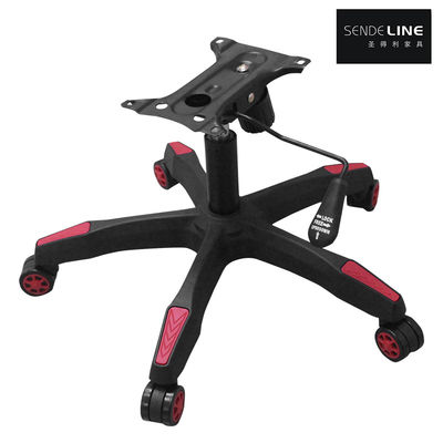 Guter Preis Flexible Fünf-Sterne-Büro-Stuhl Nylon-Basis Glatter Rollstuhl Basis Mehrfarben Online