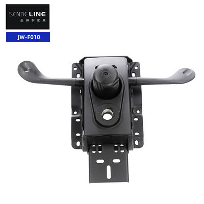 Guter Preis Aluminiumlegierung Schwarzer Bürostuhl Mechanismus mit Aufzugsrückenlehne synchrone Neigung 4-Gang-Verriegelung freie Funktion Online