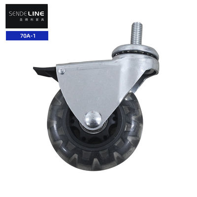 Guter Preis 200 kg Belastung Metall Schwarz Bürostuhl Hub Ersatz medizinisches Universalrad Online