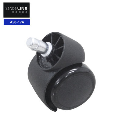 0.5kg Belastung Bürostuhl Räderersatz Nylon 50mm 5 Räder Bürostuhl Schleifer