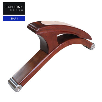 Guter Preis Büro Zuhause Holzstuhl Armlehne Rotbraun Massivholzstuhl Arm Online