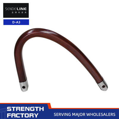 Guter Preis Moderner Stil Massivholzstuhl Armlehne Komfort Rotbraun Für Zuhause / Büro Online