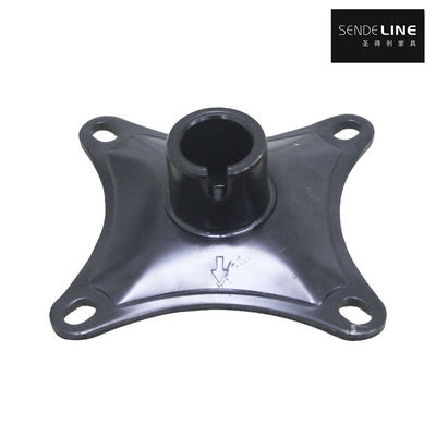 Guter Preis 123X123mm Barbierstuhl Basisprogramm Ölpumpe Teller Drehscheibe Und schwarze Farbe Online