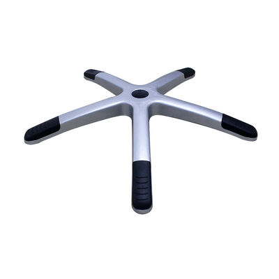 Guter Preis Hochwertige 700mm Silber Nylon Bürostuhl Basis mit Lendenunterstützung und Rollen Online