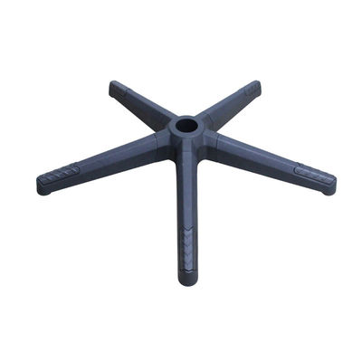 Fabrik-Bürostuhl Drehboden mit Demontage Schwarz Nylon Bifma getestet 350mm Radius