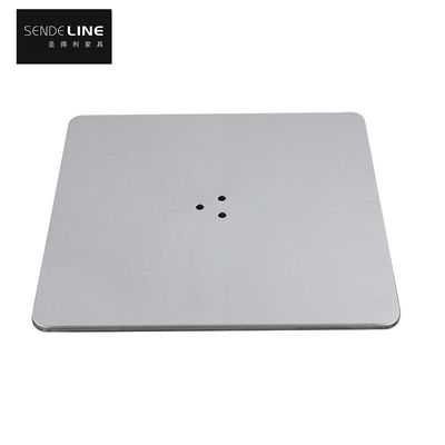 Guter Preis Moderne Edelstahl Barhocker Zubehör Massiv-Eisen-Platte Stuhl Basis mit 3 Löcher Behandlung Online