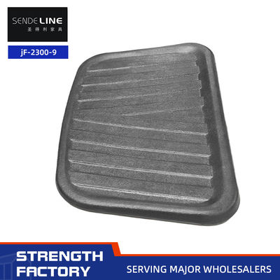 Guter Preis Kautschuk Barbier Stuhl Fußplatte Anpassbar 8/10mm Schraube Schwarze Basis Online