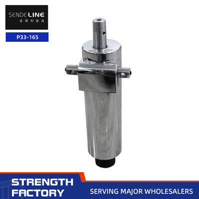 Guter Preis 165mm Fahrt Chrom Barbierstuhl Basis mit 5,2 kg Gusseisen Ölpumpe Hebendruck 200 N Online