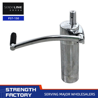 Guter Preis Professionelle Friseursessel Basis mit Chrombeschichtung Oberflächenbehandlung Einarm 150 Fahrten Heben Ölpumpe Online