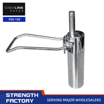 Guter Preis Plattierung Farbe / Gold 5kg Gusseisen Barbierstuhl Basis mit 150mm Reise Hydraulische Pumpenhebe Online