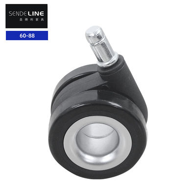 Guter Preis Silber hohl Büro Stuhl Castor für Drehstuhl 60mm Durchmesser Medical Cart Rad Caster Online