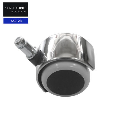 Guter Preis 2 Zoll Milch Weiß Nylon Bürostuhl Rollrad für einfache Bewegung und glatte Rollen Online