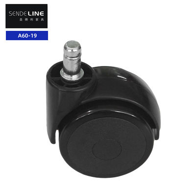60 mm Nylon Bürostuhl Räder Ersatzmöbel Stummspulen