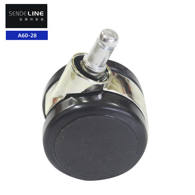 Guter Preis 60 mm leise und langlebige Nylon-Stuhl-Radersatz mit Karten-Test-Einsatz Online