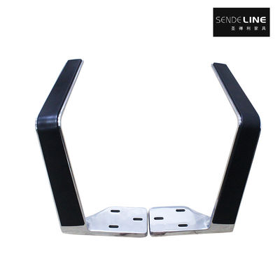 Guter Preis Standardaufstellung Bürostuhl Armlehne Ersatz mit Aluminiumlegierung Polieren Farbe Online