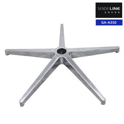 Guter Preis Durchmesser 700 mm Bürostuhl Metallbasis Helle Farbe und anpassbare Farbe für bequeme Sitzgelegenheiten Online