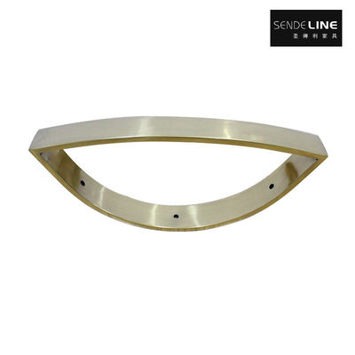 Guter Preis Titanium Gold Schönheitssalonsessel Edelstahl-Handgriff Barbierstuhl Basis Hochleistung und Langlebigkeit Online