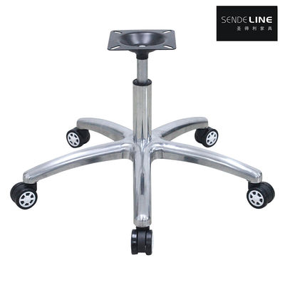 Guter Preis 360° drehbar, ergonomisch verstellbar, Bürostuhl, Aluminiumlegierung, Fußstühle mit fünf Sternen Online