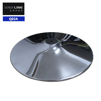 Guter Preis Barhocker-Zubehör mit einem Mittelloch von 15 mm aus verchromtem Eisen mit den Maßen 380/400/450/500/550 mm Online