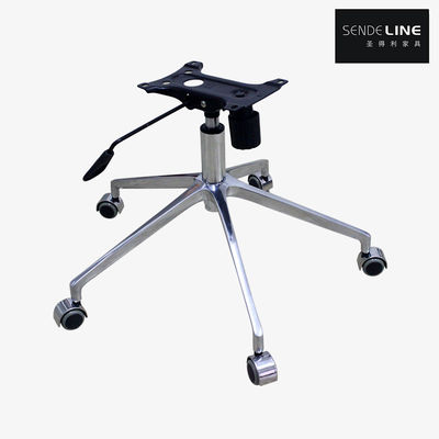 Guter Preis Ergonomisch verstellbarer Bürostuhl mit 700 mm poliertem Aluminium-Basis Online