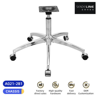 Guter Preis Bifma Bürostuhlsohle, aus Eisen, elektroplattiert, Fünf-Sterne-Füße, leicht zu demontieren und zu montieren Online