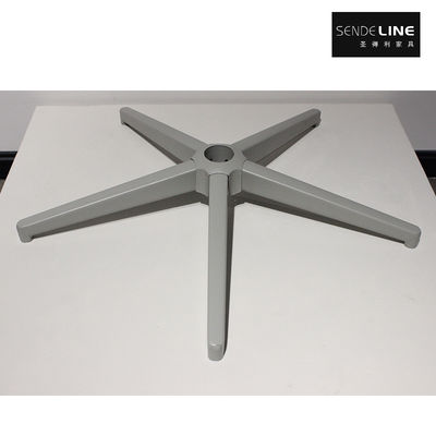 Guter Preis High-end iron welded office chair base, grey 700/640mm five-star feet Online