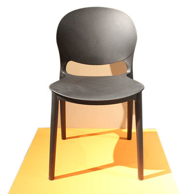 Guter Preis Moderner Kunststoff-Esszimmerstuhl, strapazierfähig, leicht, tragbar, pflegeleicht, geeignet für Schulen, Bibliotheken, Veranstaltungsorte Online