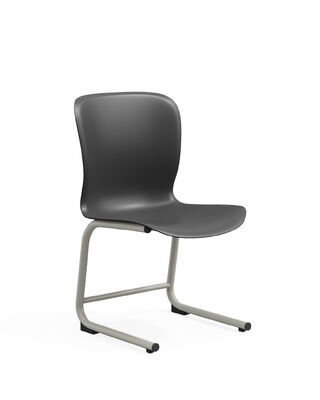 Guter Preis Sitzmaße 48H×46B×43Tcm Moderner Plastikstuhl mit Sockel Gestell Behandeltes Beizen Galvanisieren Ausgestattet Anti-Rutsch-Befestigte Fußpolster Geeignet Innen Außen Online