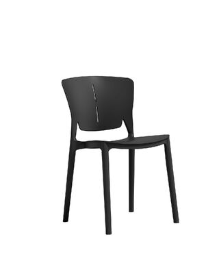 Guter Preis Esszimmerstuhl, moderner Kunststoffstuhl, Gesamthöhe 81 cm, langlebig, geeignet für den Innen- und Außenbereich Online