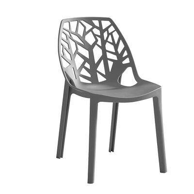 Guter Preis Moderner Designstuhl Moderner Plastikstuhl Gefertigt aus PP GF Material für verschiedene gewerbliche und private Anwendungen Online