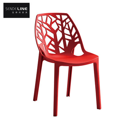 Guter Preis Moderne Kunststoffstühle Minimalistische moderne Sitzlösung für Apartment-Schlafzimmer und Arbeitsbereiche Online